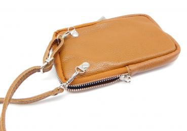 Marta braun - Primavera smartphone /leather bag